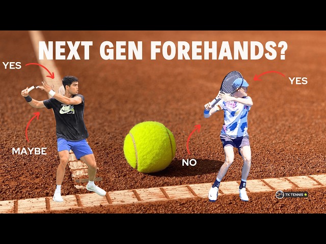 Are We Confusing Next Gen and Modern Forehands? Do Carlos Alcaraz & Jannik Sinner Use Next Gen?
