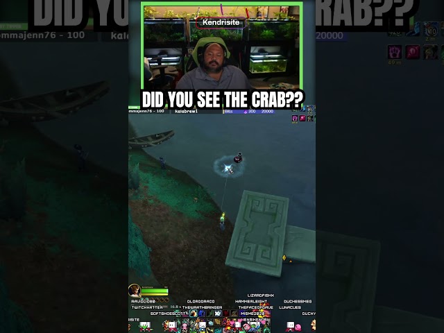 CRABBING! #clips #shorts #reels #worldofwarcraft #warcraft #wow