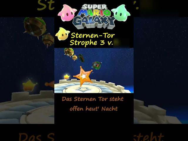 Das Sternen Tor Strophe 3 (v.2) - ⭐LP Song🎤 - Super Mario Galaxy