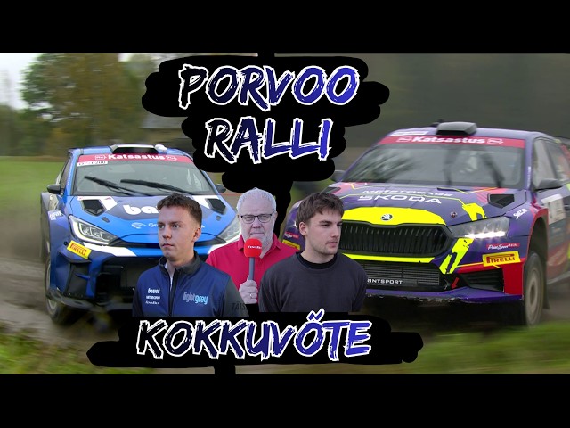 Porvoo ralli kokkuvõte | Liidrina karmi avarii teinud Patrick Enok: põhjus oli rooli ja istme vahel