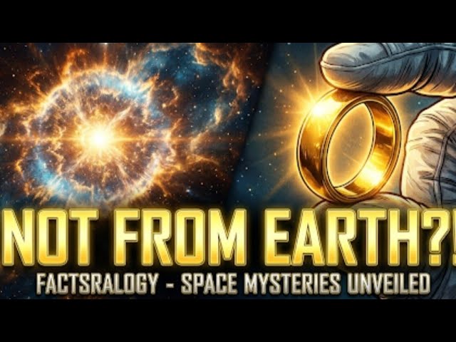 Why Gold Is NOT From Earth & 10 Other Mind-Blowing Cosmic Secrets! 💥 