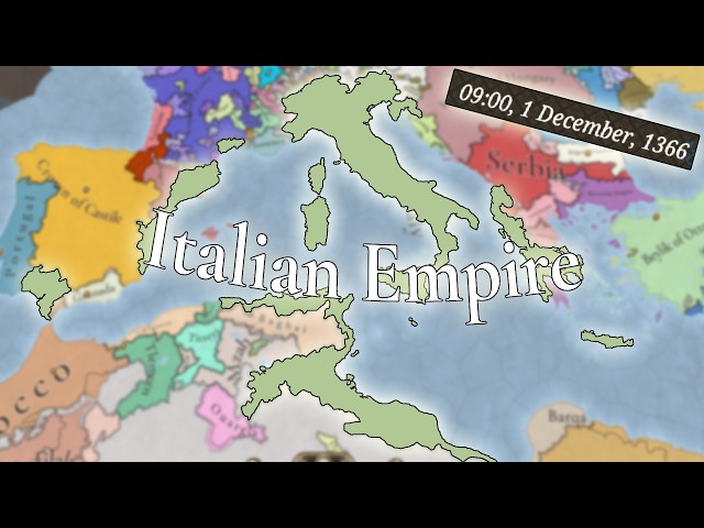 I Created a MEDITERRANEAN EMPIRE as ITALY in EU5!
