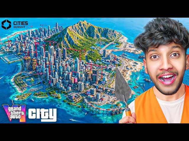 I BUILT GTA 6 MAP IN MY CITY! 😱 | Cities: Skylines 2