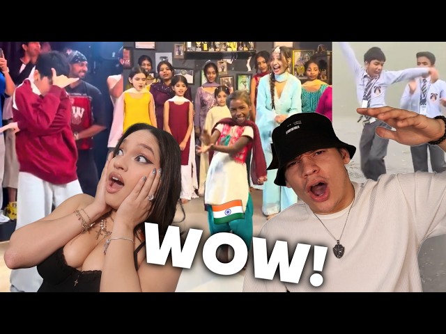 INDIAN KIDS are too GOOD at DANCE! Latinos react to Indian KID DANCERS that went viral on REELS!