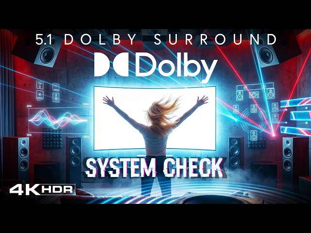 FULL Dolby Atmos Speaker & SYSTEM CHECK 🔊 Can Your Speakers Handle This? 4K HDR