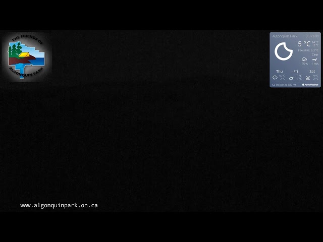 Algonquin Park Live Webcam | Ontario, Canada | www.algonquinpark.on.ca
