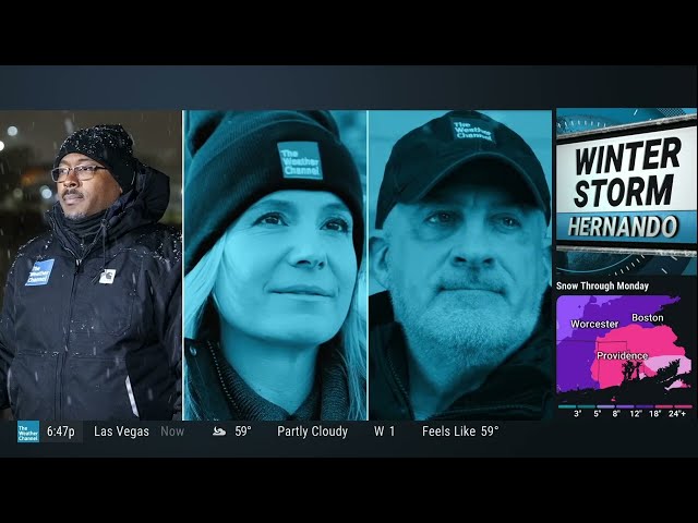 The Weather Channel's Winter Storm Sidebar (Hernando)