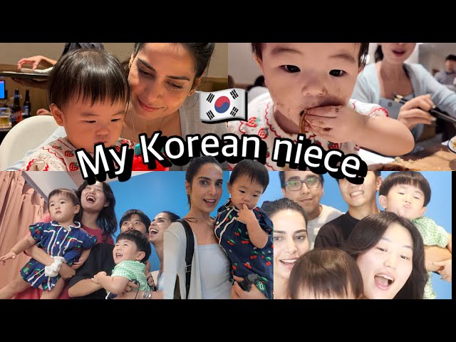 They Grew Up SO MUCH… 🥹 I Finally Met My Korean Niece & Nephew After 2 Years 