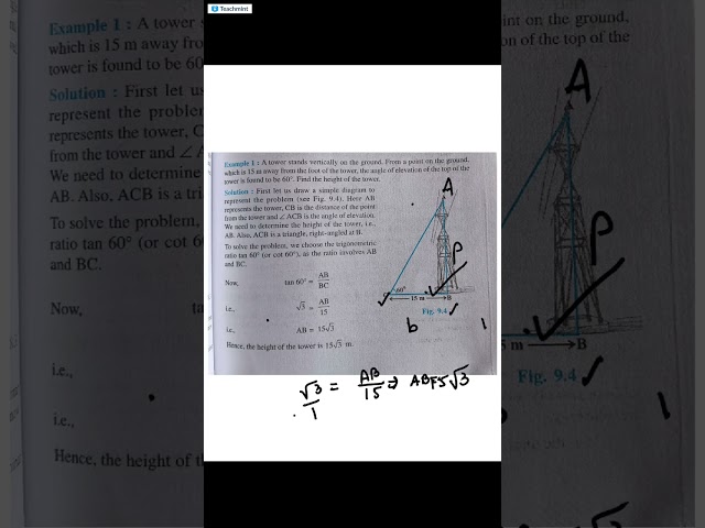Application of Trigonometry 
