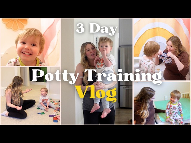 Potty Training River in 3 Days with my Ready. Prep. Potty. Method