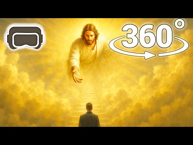 360 / VR Experience Going to Heaven and Meeting Jesus | Afterlife Experience Virtual Reality Video