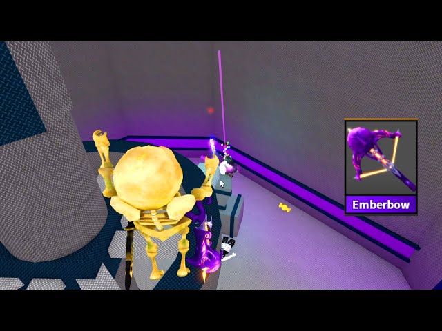 PLAYING MM2 AS A SKELETON WITH *NEW* EMBERBOW (Murder Mystery 2)