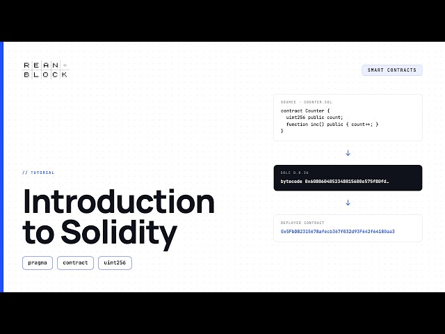 Introduction to Solidity: Smart Contracts, the EVM & Turing Completeness Explained