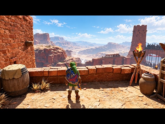 Zelda: Ocarina of Time (Remake) - 6 Minutes of EXTENDED Gameplay