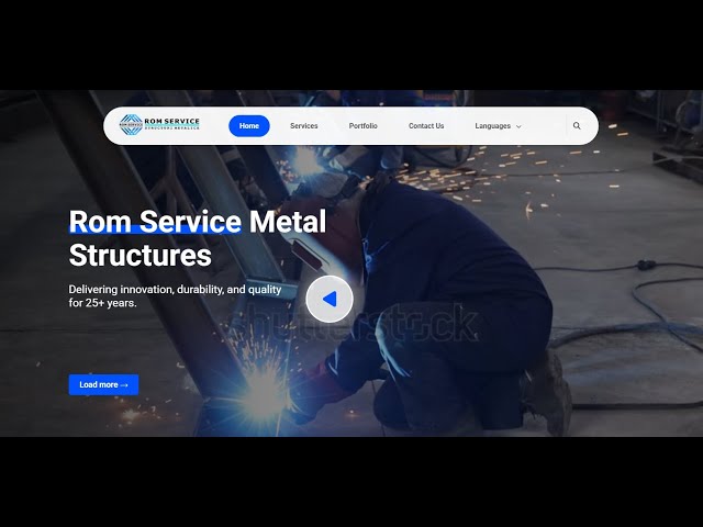 Multi-page website for company in HTML, CSS, JavaScript | Web Development