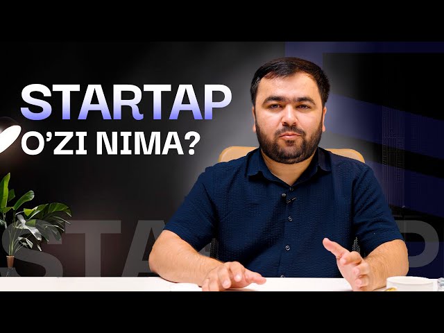 Startup o'z nima? | Startup Foundation