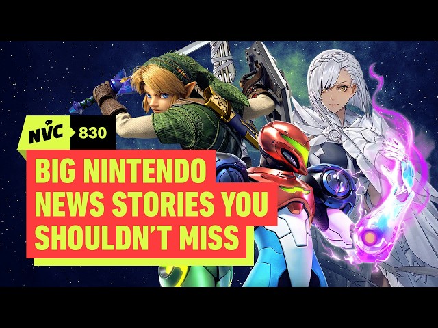 20 Massive Nintendo Updates You Missed! (Zelda, Metroid & More) - NVC 830