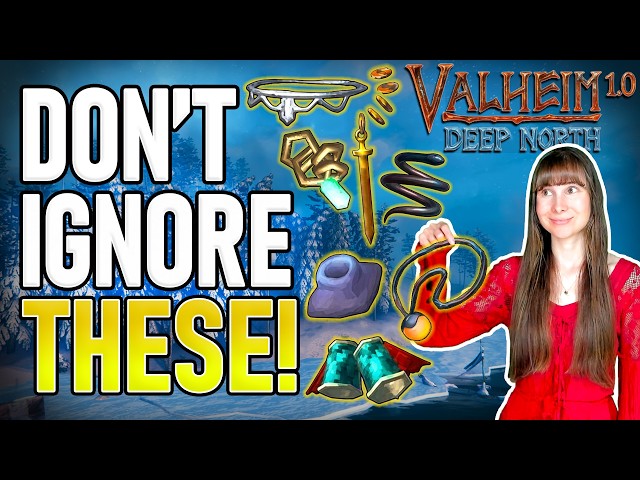 Easy to Miss Powerful Buffs in Valheim 1.0 🔥 Trinket Guide, How They Work + Deep North Trinkets ❄️