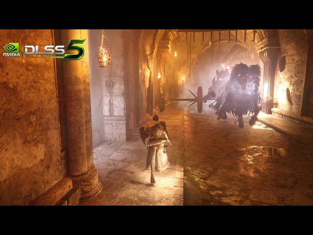 Dark Souls II with DLSS 5 + Path Tracing is AMAZING