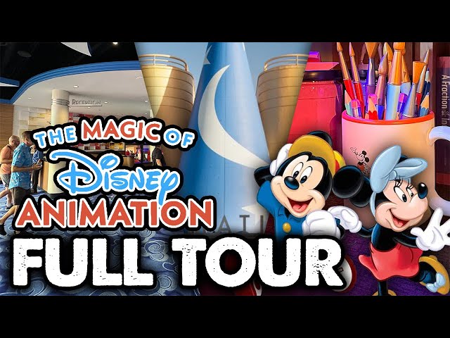 The Magic of Disney Animation FULL TOUR - Disney’s Hollywood Studios