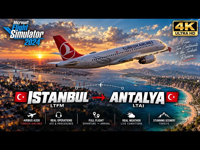 DLSS 5 + RTX 5090 IS INSANE! 🤯 | Istanbul → Antalya FULL FLIGHT