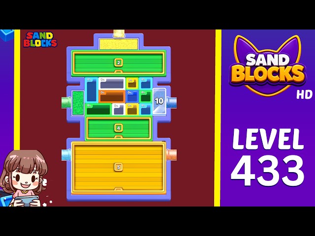 Sand Blocks Level 433 Solution Walkthrough