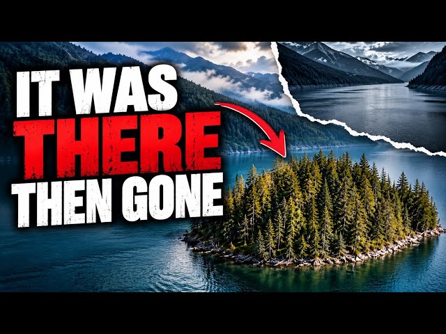 Ghost Island Appears then VANISHED in British Columbia