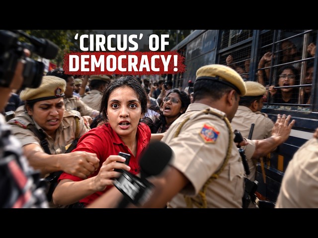 Most SHOCKING Protest I’ve Seen, Thanks to DELHI POLICE! ft. Sonal | Jist