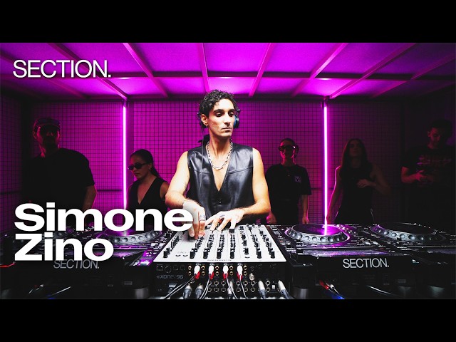 Simone Zino | Techno DJ Set | SECTION. | October 2026
