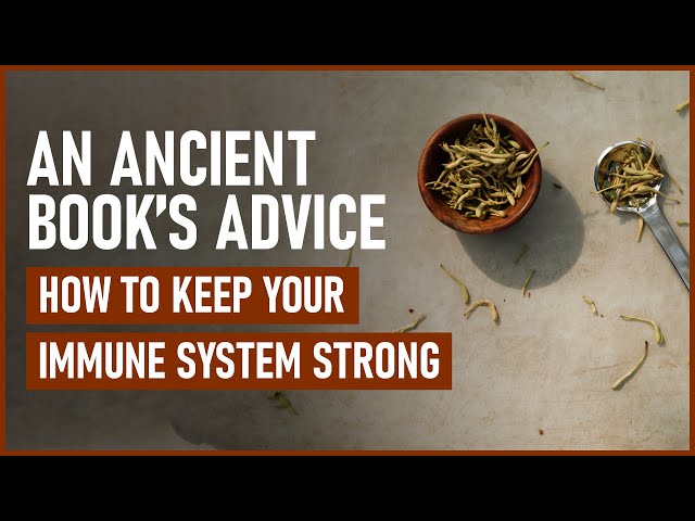 How to Keep Your Immune System Strong: An Ancient Book's Advice