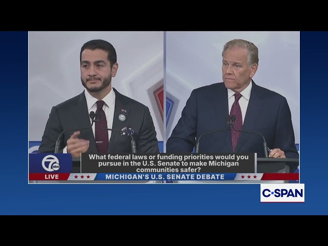 Michigan U.S. Senate Debate on Muslim Brotherhood Accusations