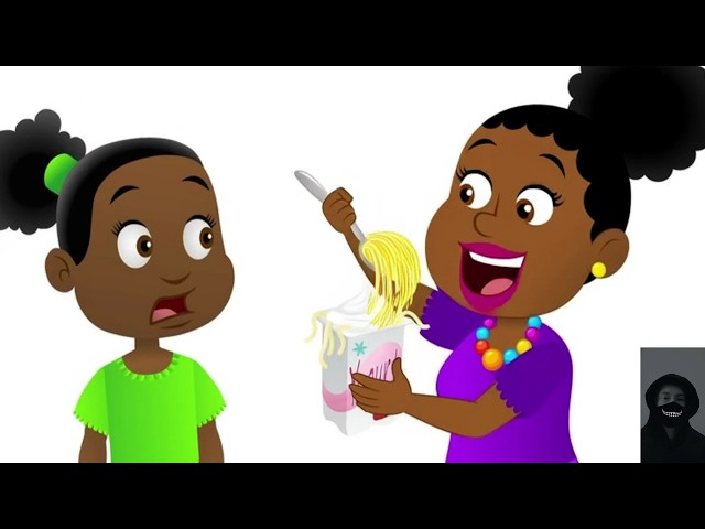 Mom Eats Spaghetti Yogurt Super Simple Songs effects by VFX Maze