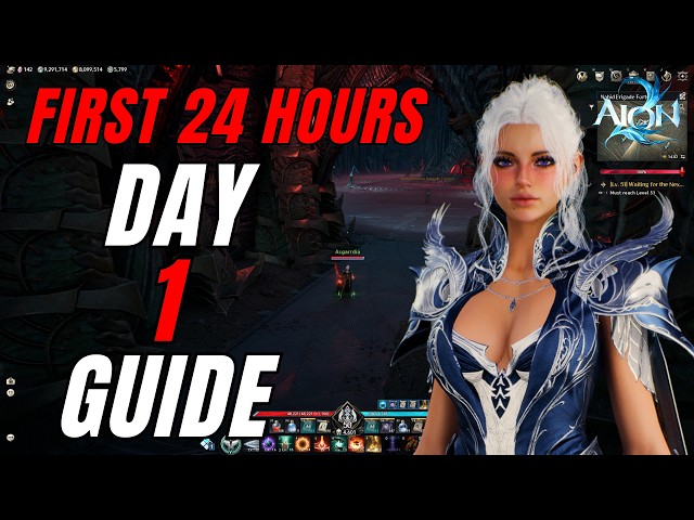 AION 2: What To Do Day 1 – Complete First 24 Hours Guide