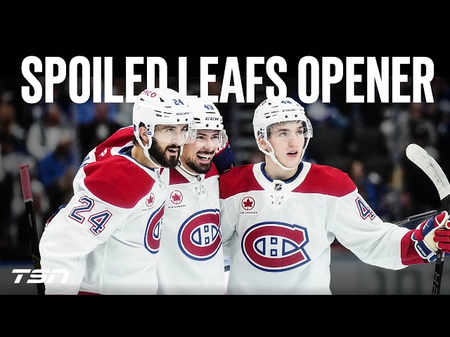 Dobes backs Habs in 'perfect road game' to spoil Leafs' home opener
