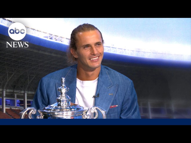 Alexander Zverev on not realizing he won the US Open