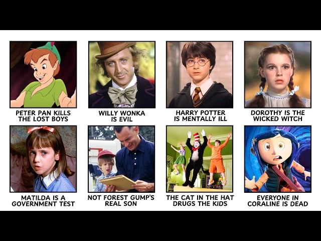 Every DARK Movie Theory That Will Ruin Your Childhood