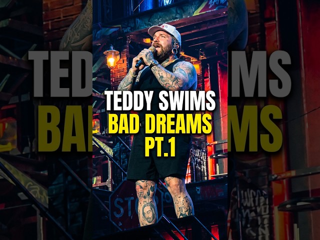 Bad Dreams pt.1 live is pure magic #teddyswims #liveperformance