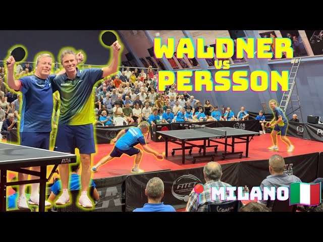 JAN OVE WALDNER vs JORGEN PERSSON BEST MOMENTS | Exibition Match