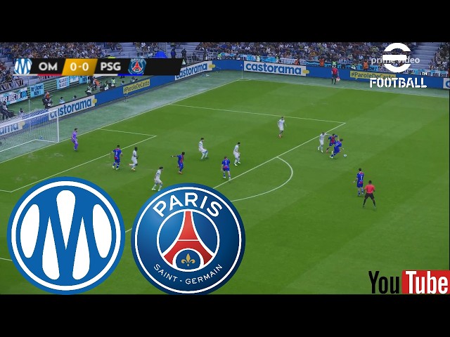 🔴Live : Marseille vs PSG I Video Game Simulation I Full Match Live Stream I 20 sept, 2026