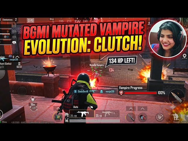 VAMPIRE 🦇 EVOLUTION NEW THEME UNLOCK BGMI ULTIMATE GAMING 