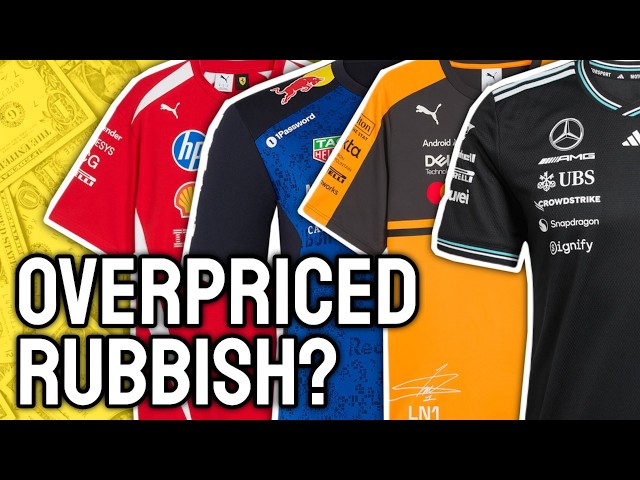 Why is F1 Merch SO Expensive?