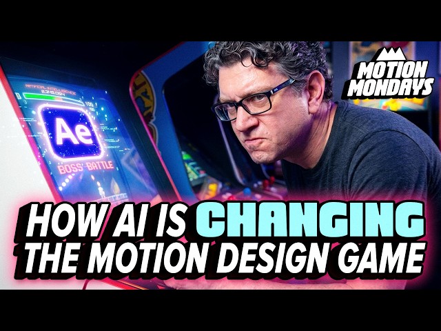 What's REALLY happening with AI in Motion Design + Inside Already Been Chewed | Motion Mondays
