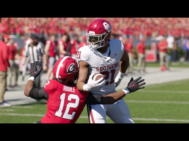 Georgia vs Oklahoma - NCAA Football 9/26/26 Full Game Highlights (College Football 27 Sim)