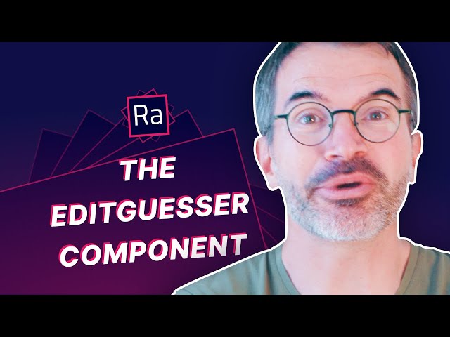 The EditGuesser Scaffolds an Edition Page for a Record in React-Admin
