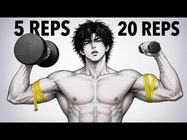 Heavy Low Reps vs Light High Reps (You're Doing It Wrong)