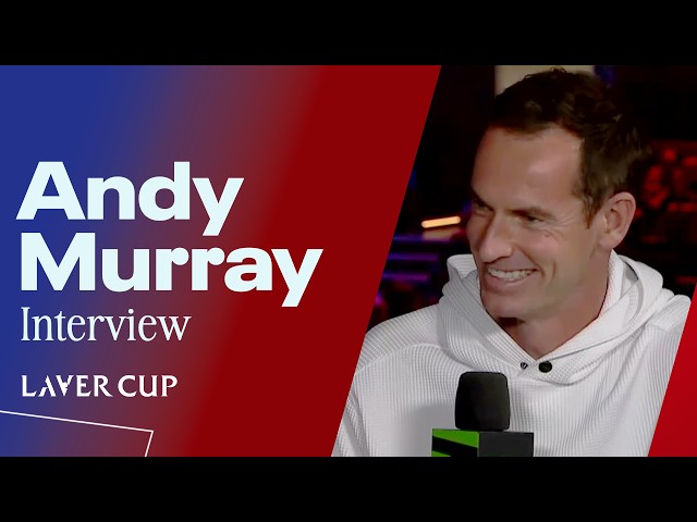 Andy Murray opens up about how he's spending his time in retirement 🫶   2026 Laver Cup