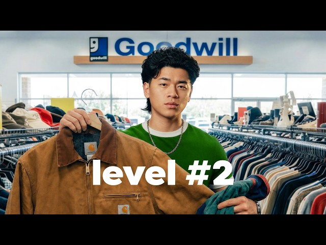 I Tried 5 Levels of Thrifting