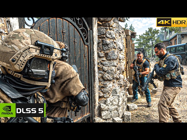 MODERN WARFARE 2 LOOKS INSANELY REAL WITH DLSS 5  | Ultra Realistic Graphics RTX 5090 4K HDR