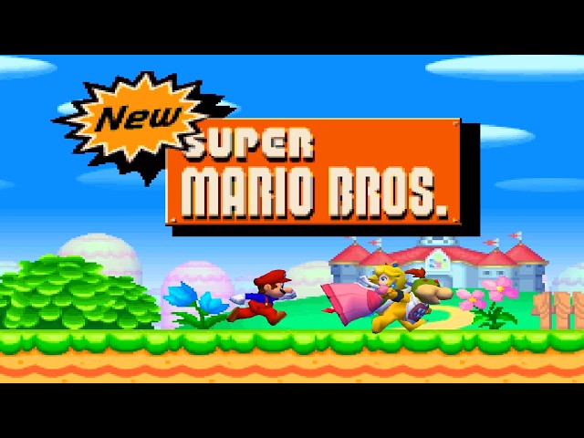 New Super Mario Bros NES Nintendo DS EDITION