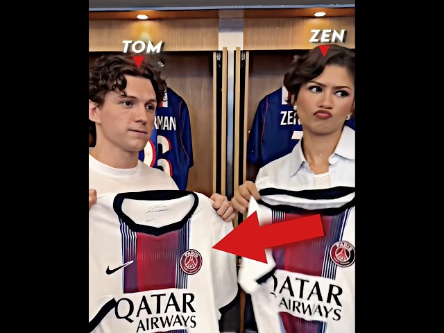 Tom Holland and Zendaya Lifted the Championship Trophy 😂🔥 #spiderman #marvel #dublagem